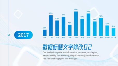 4K简洁线条风商务信息图文展示AE模板