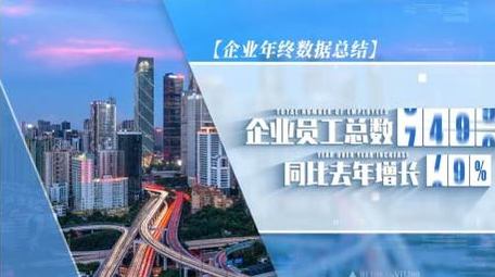 简洁大气蓝色<strong>图文</strong>数据展示AE模板