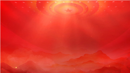 大气红色党政党建山水背景视频