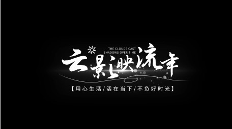 文艺清新光效字幕AE模板