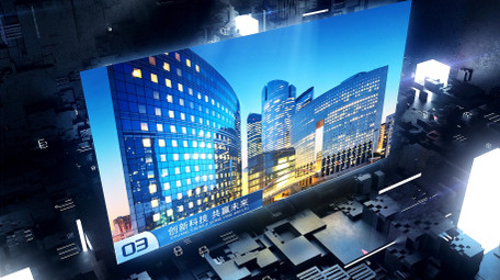 高端三维工业制造业<strong>图文</strong>宣传片AE模版