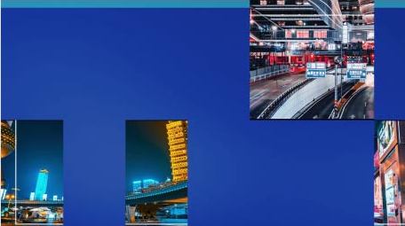 潮流城市多<strong>图文</strong>分屏<strong>快闪</strong>AE模板