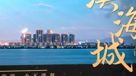 黑色清晰唯美光影片头AE模板