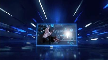 <strong>科技</strong>三维空间<strong>图文</strong>展示AE模板