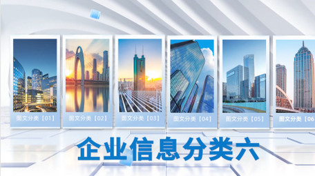 大气立体明亮光影分类PR模版