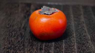 <strong>餐饮</strong>美食柿子秋季水果4K实拍