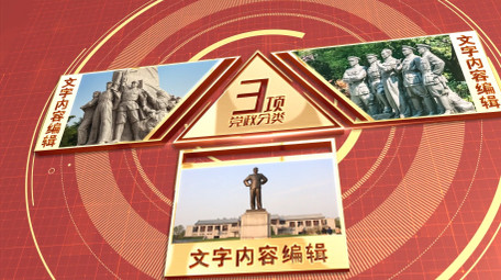 简洁三维<strong>党政图文</strong>分类AE模板