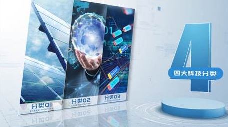 简洁干净立体<strong>图文</strong>分类AE模板