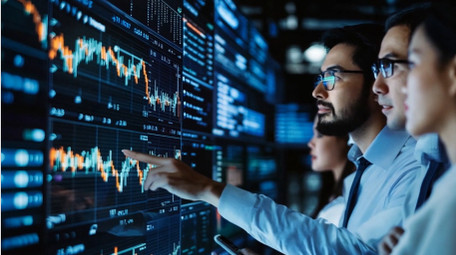 现代金融科技高清背景素材