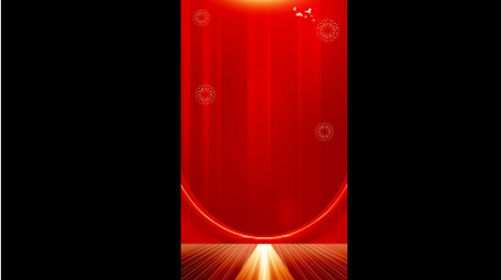 大气红色粒子颁奖盛典竖版视频模板