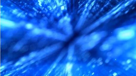 简洁空间穿梭效果科技片头AE模板