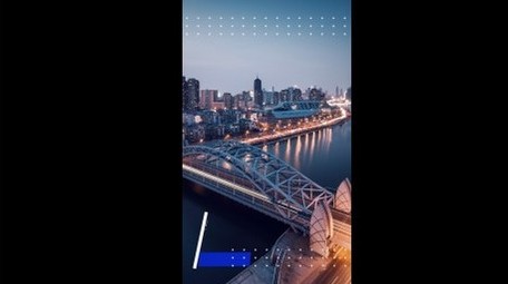 潮流城市活动花絮图文快闪竖版视频