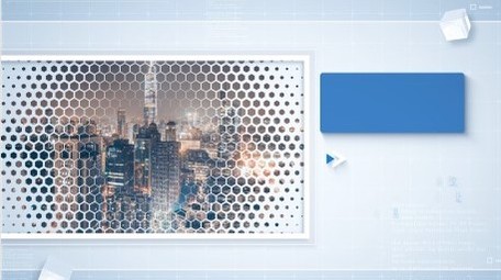 简洁商务项目图文介绍AE模板