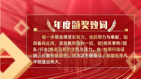 <strong>党政</strong>大气年终颁奖表彰大会开场AE模版