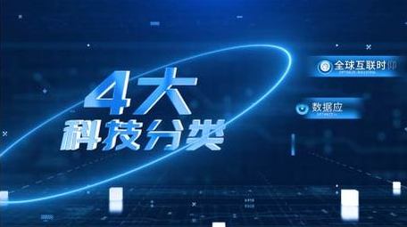 <strong>科技</strong>分类数据信息<strong>图文</strong>展示AE模板