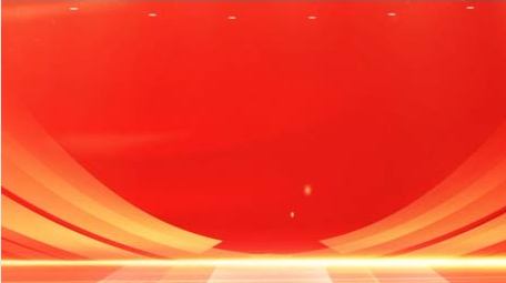 党政红绸舞台动画展示背景视频模版