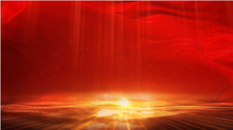 震撼党政红绸晚会背景模板