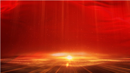 震撼党政红绸晚会背景模板