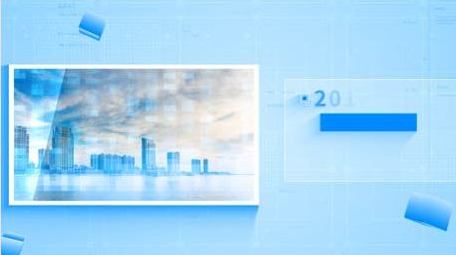 简约简洁项目介绍图文AE模板