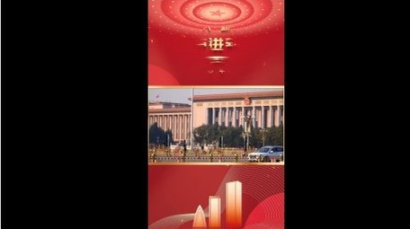 大气党政社区活动图文竖版视频