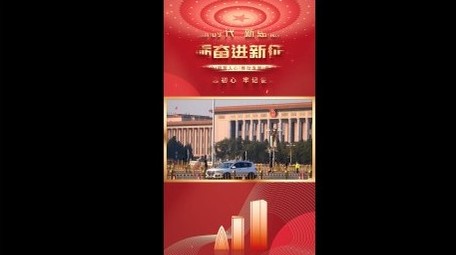 大气党政社区活动图文竖版视频