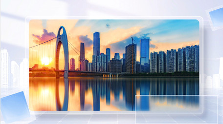 清透光影明亮企业图文展示AE模版