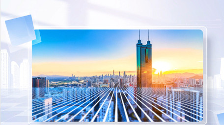 清透光影明亮企业图文展示AE模版