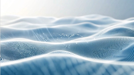 抽象极简商务蓝背景视频4k