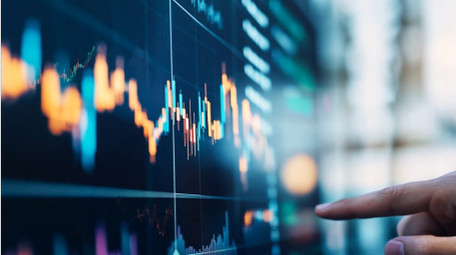 大气金融经济股票走势视频素材