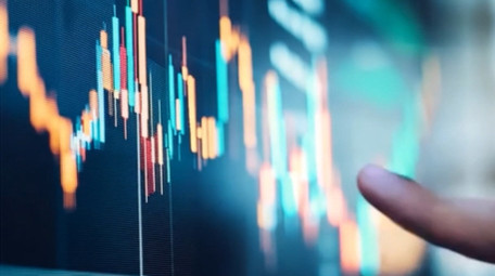 大气金融经济股票走势视频素材