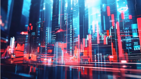 大气科技金融大数据视频素材