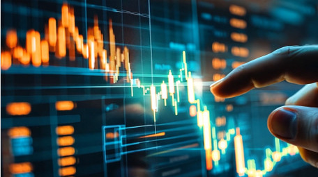 大气商务人士金融分析视频素材