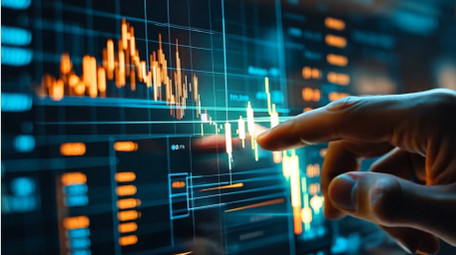 大气商务人士金融分析视频素材