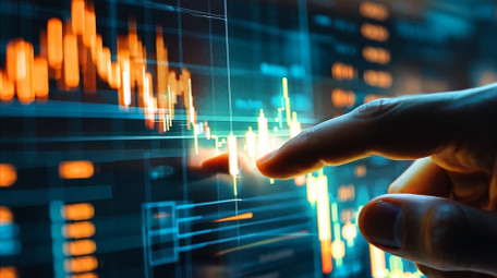 大气商务人士金融分析视频素材