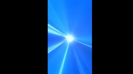 粒子光线穿梭科技标题竖版视频