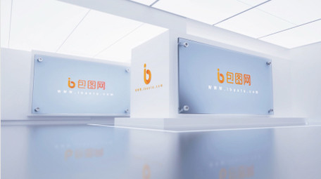 商务空间感企业照片墙人物介绍图文AE模板