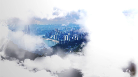 简洁创意翻书片头AE模板