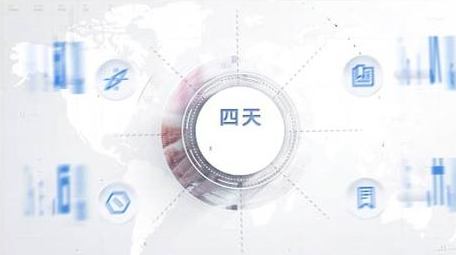 商务企业科技分类动画展示AE模板