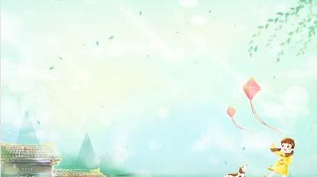 清新唯美绿色春天背景视频