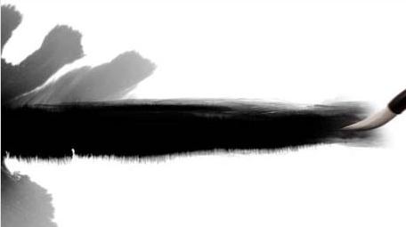 山水水墨晕染国潮背景视频