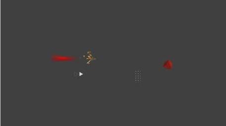 党政角标金色文字动画展示字幕花字