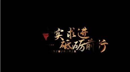 党政片头片花字幕条动画字幕花字