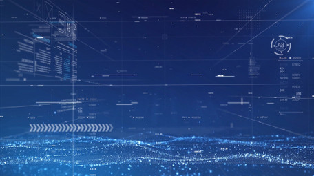 大气科技数据穿梭背景视频