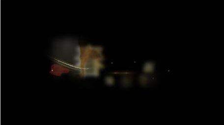 红绸党政角标动画展示字幕花字