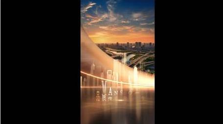 高端商务企业地产宣传图文竖版AE模板