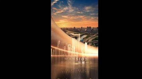 高端商务企业地产宣传图文竖版AE模板