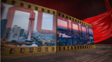 复古光影时光回顾<strong>图文</strong>展示AE模板