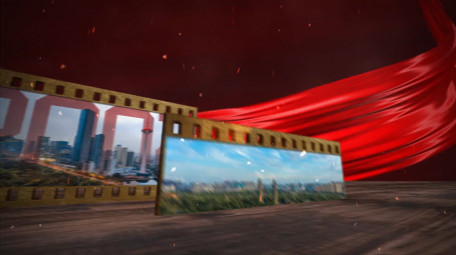 复古光影时光回顾<strong>图文</strong>展示AE模板