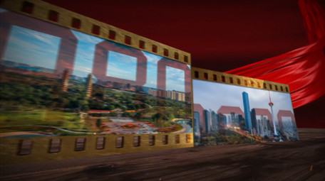 复古光影时光回顾<strong>图文</strong>展示AE模板