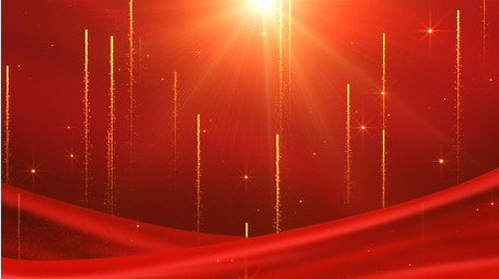 唯美红色党政背景视频模板